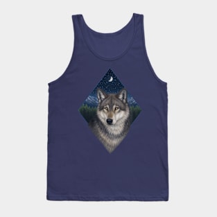 Wolf Diamond - Night Tank Top